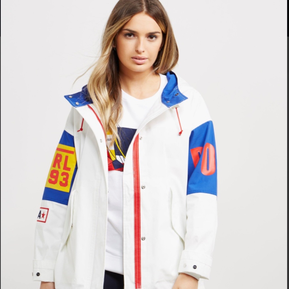 Polo Ralph Lauren Cp-93 Windbreaker Jacket White